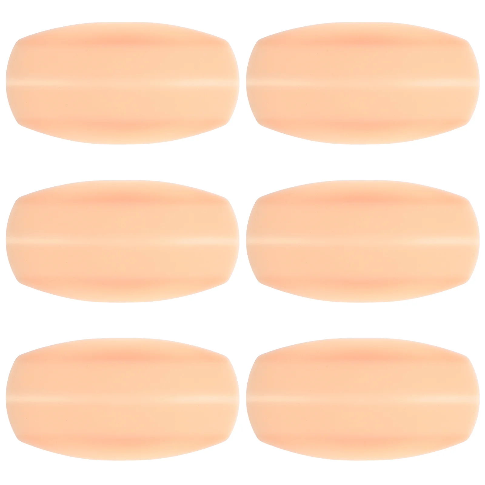 

6Pcs Silicone Bra Strap Pads Non-Slip Shoulder Protectors Relieve Shoulder Pressure Support for Women Daily Use