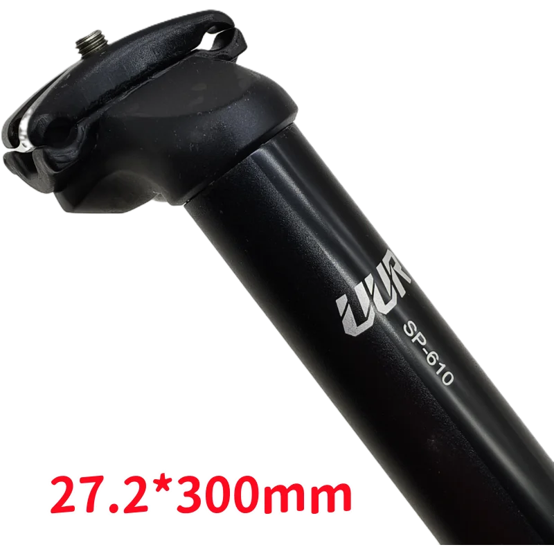 27.2*300mm Mountain Bike Fixed Gear Folding Bike Seatpost with Markings Lightweight Commuter Bike Seat post