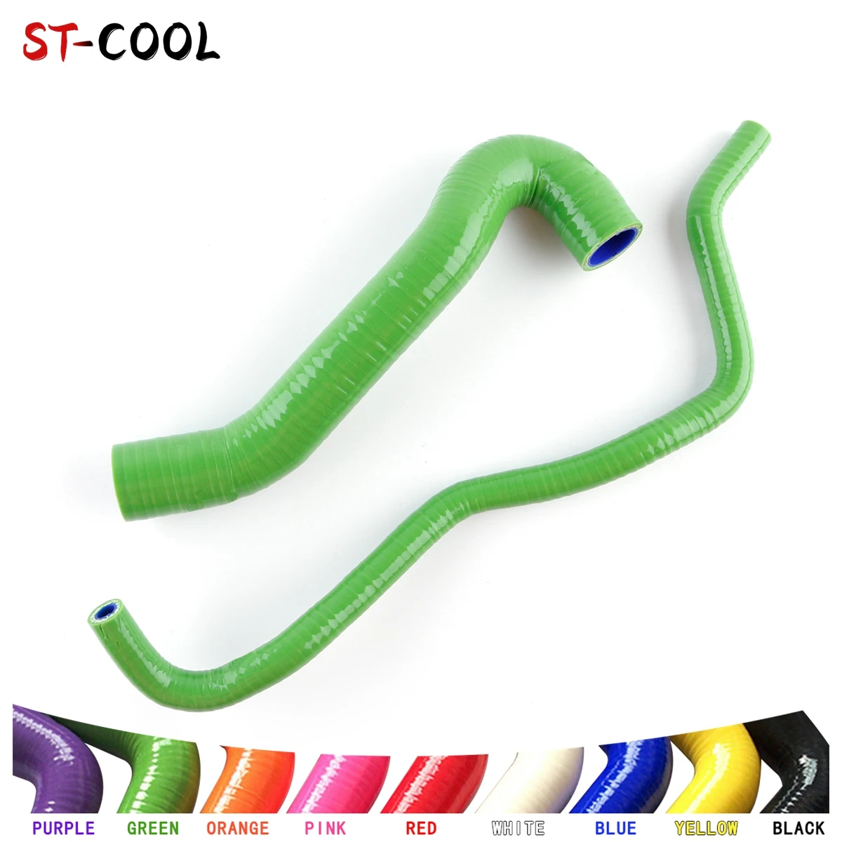 For Audi TT MK1 8N S3 A3 8L Seat Leon Cupra R 1.8T 225HP Boost Silicone Hoses Tubes Kit Piping 2Pcs 11 Colors
