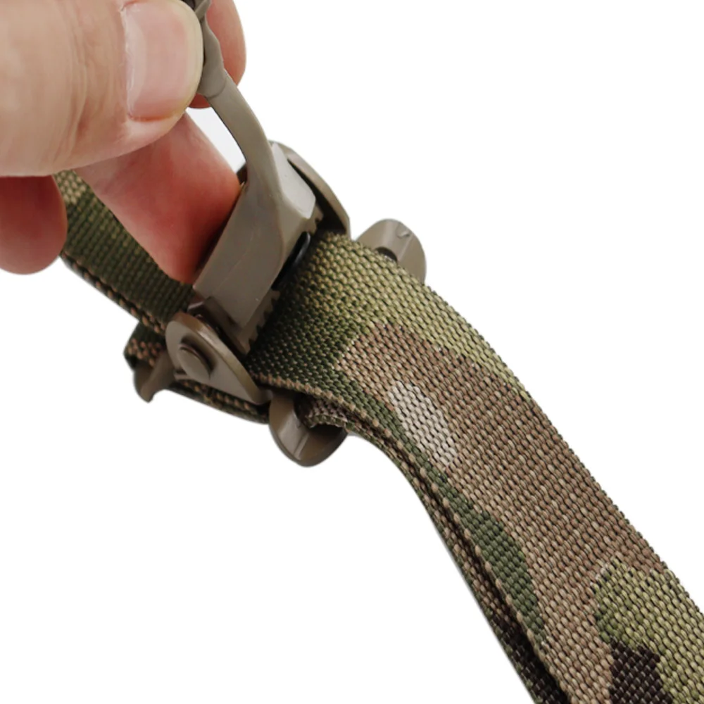 Taktische Gewehr Sling 2 Punkt Kampf Modulare Strap Slingster Schnell Einstellbare Pull Jagd PISTOLE Zubehör – Detail 8