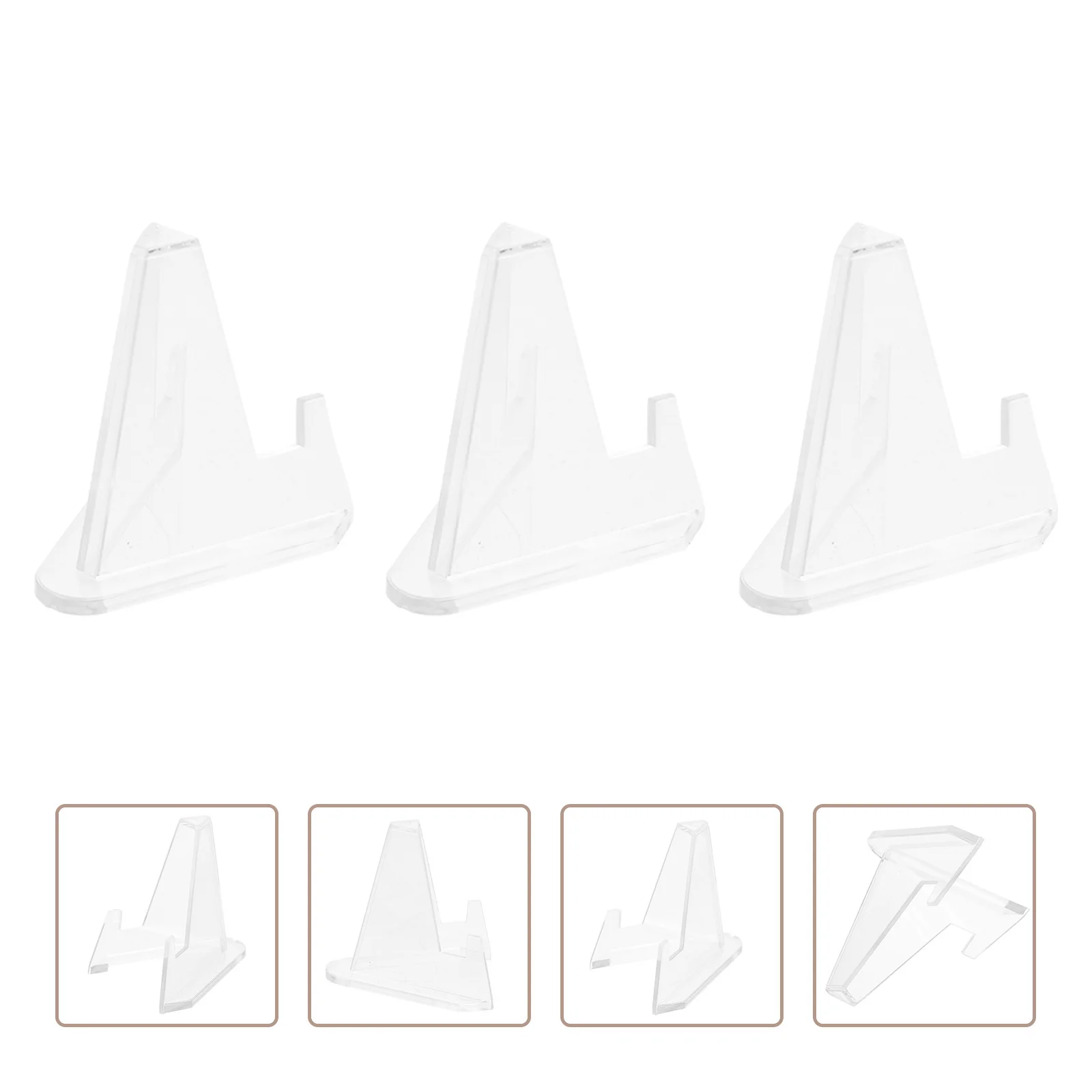 3 قطعة حامل لوح الكشط حامل مدلك سطح المكتب الشفاف سعة كبيرة رف شاشة غير قابل للانزلاق لمنظم لوحة التدليك