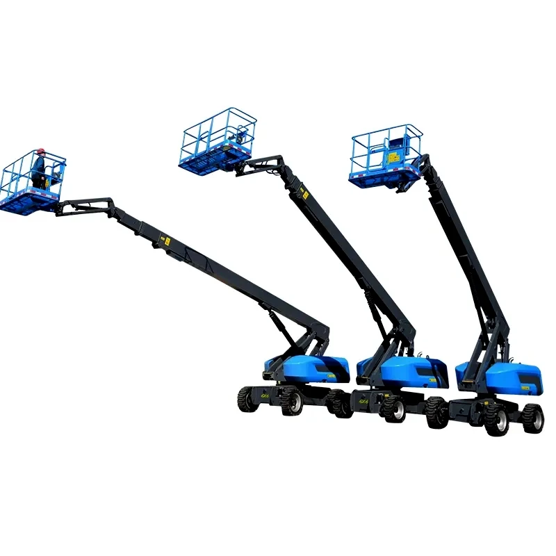 20M Self-Propelled Electric Boom Crane Telescopic Spider Lift New Condition Aerial Work Platform Man Lift Table Load 300kg