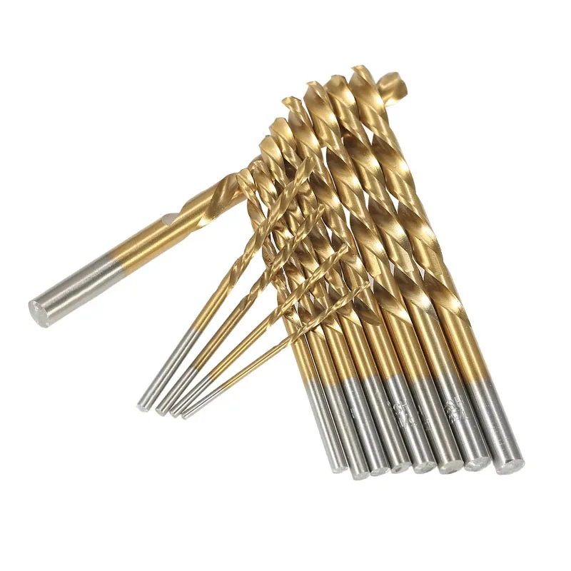 Imagem -05 - Conjunto de Brocas de Mão Esquerda Aço de Alta Velocidade Titânio Nitreto Revestido para Metal Ferramenta para Madeira 13 Pcs