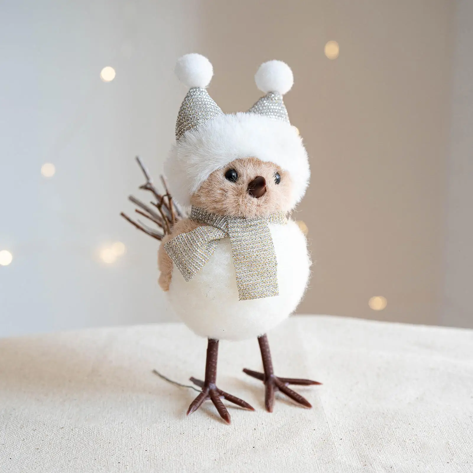 الحلي لشجرة عيد الميلاد رغوة واقعية ثلاثية الأبعاد تصميم الطيور عيد الميلاد رغوة قلادة على شكل طيور لشجرة لغرفة النوم شرفات المداخل