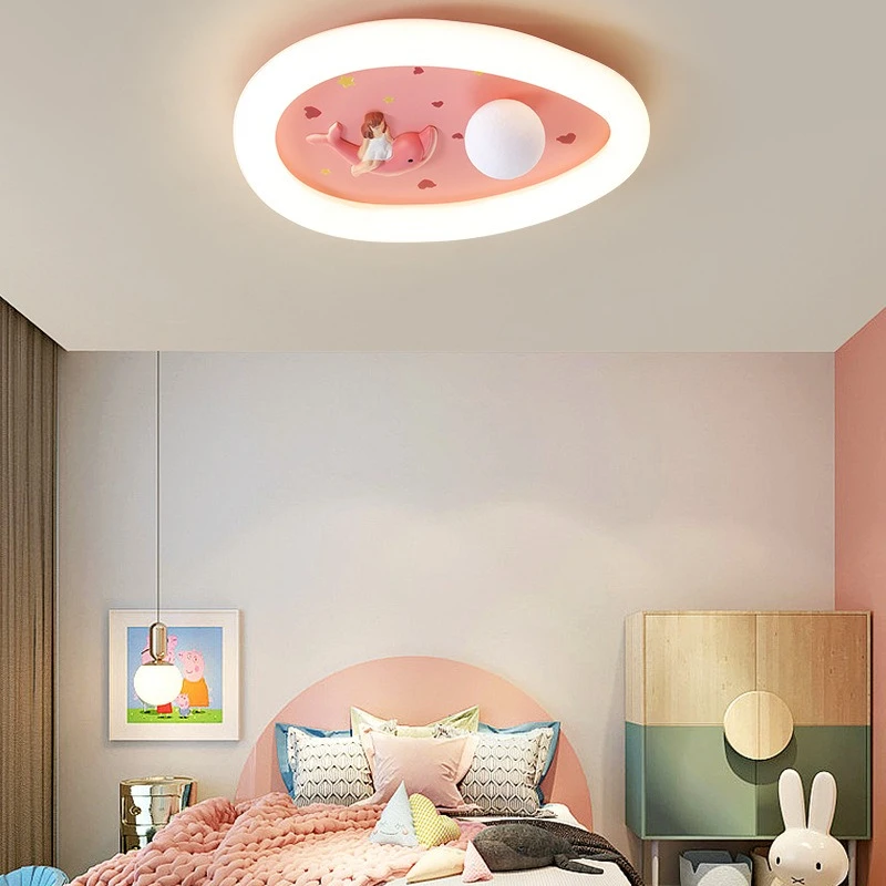 

Children's room ceiling light cartoon cloud simple modern warm boys and girls bedroom