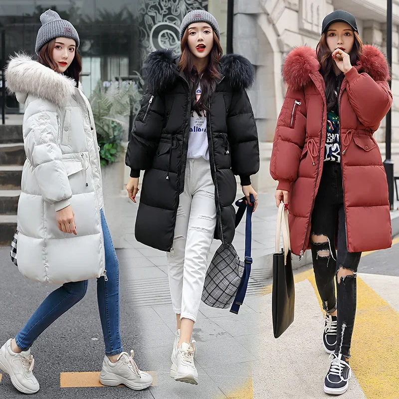 New Casual Fashion 2024 Female Winter Parkas For Women Coats Long Thick Parka Women's jacket Feminine clothes