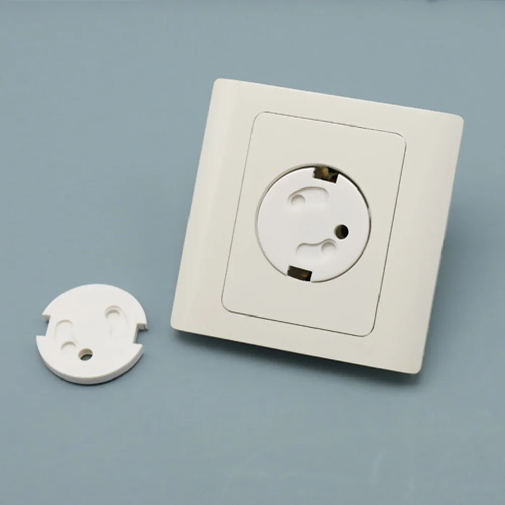 10 Stuks Stopcontact Hoezen Kindveilige Socket Protectors Voor Frans Stopcontact Te Houden Uw Kinderen Veilig Tegen Elektrische Gevaren