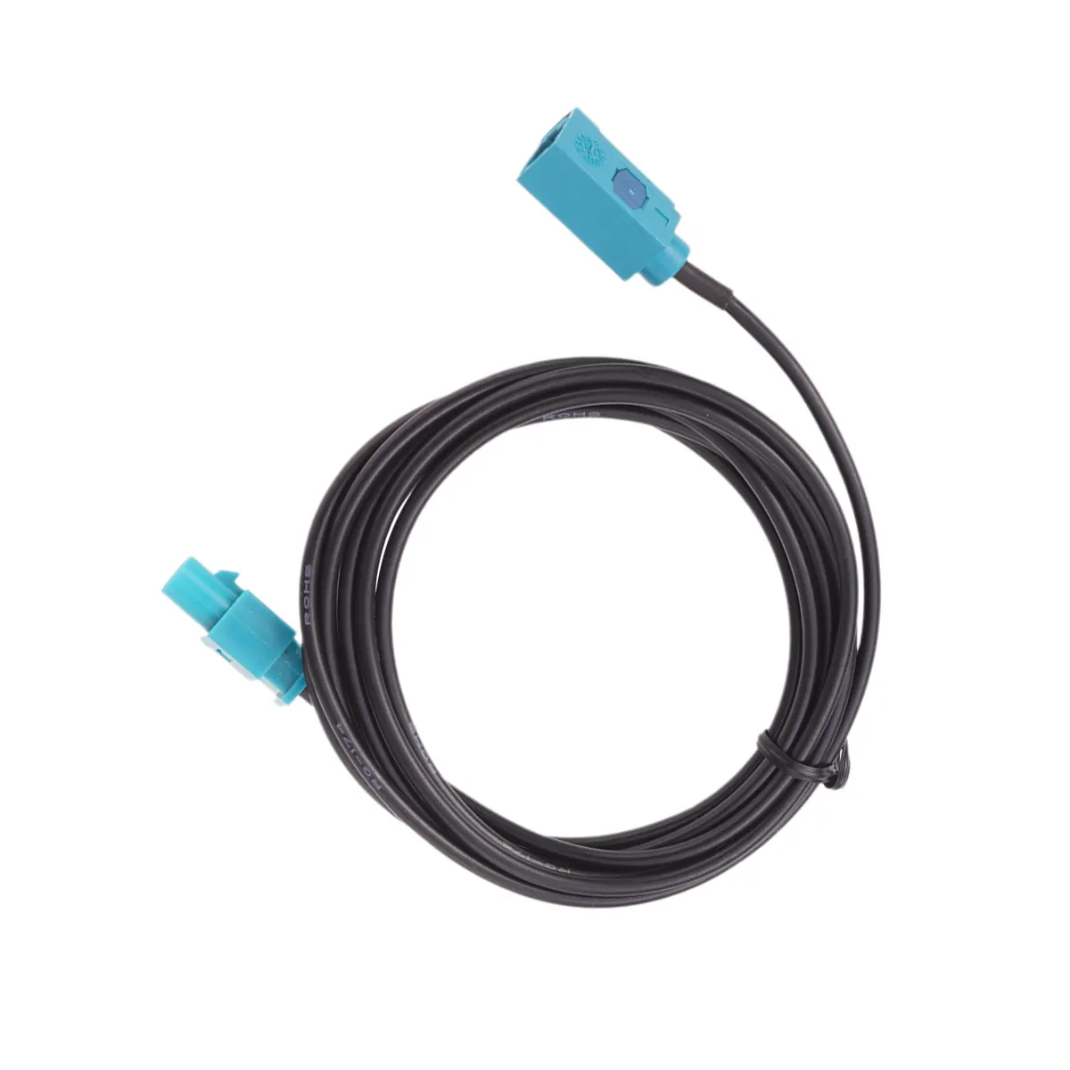 1Pcs Car Antenna Extension Cable Black Signal Cable Male to Female Car Aerial Extension Wire for Windshield Mount Strong
