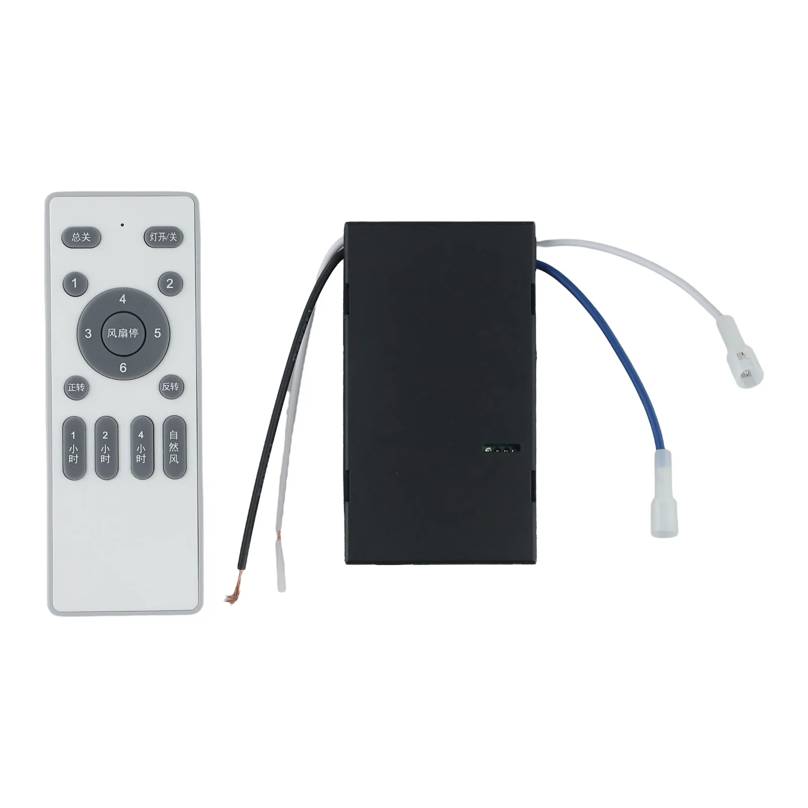 

6-скоростной светильник для потолочного вентилятора с управлением вентилятором для любой комнаты, регулируемые настройки скорости, простая установка для освещения потолочного вентилятора