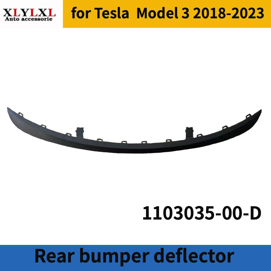 

Rear bumper deflector for Tesla Model 3 2018-2023 1103035