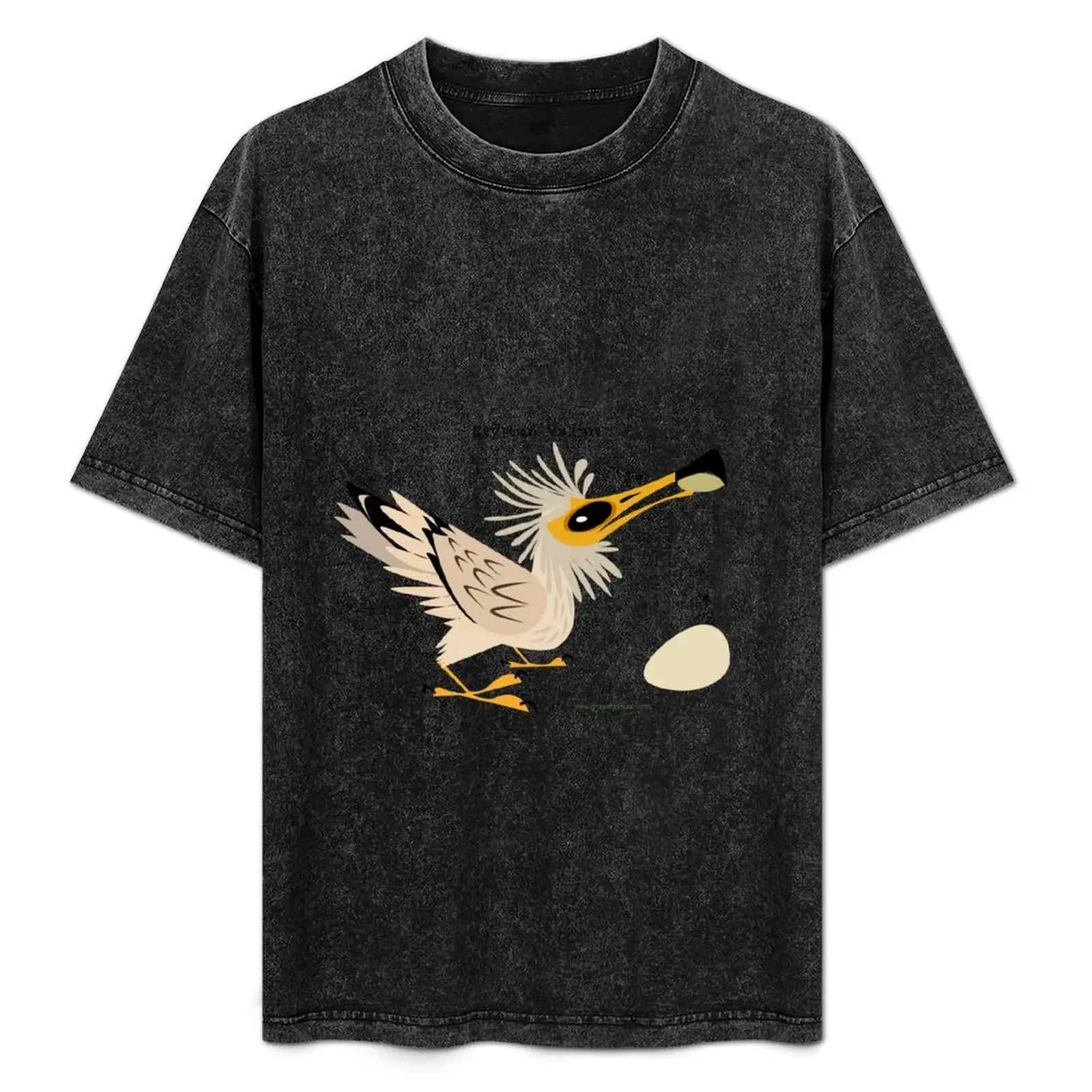 

Egyptian Vulture caricature T-Shirt Plus Size Basic Cotton T-Shirt