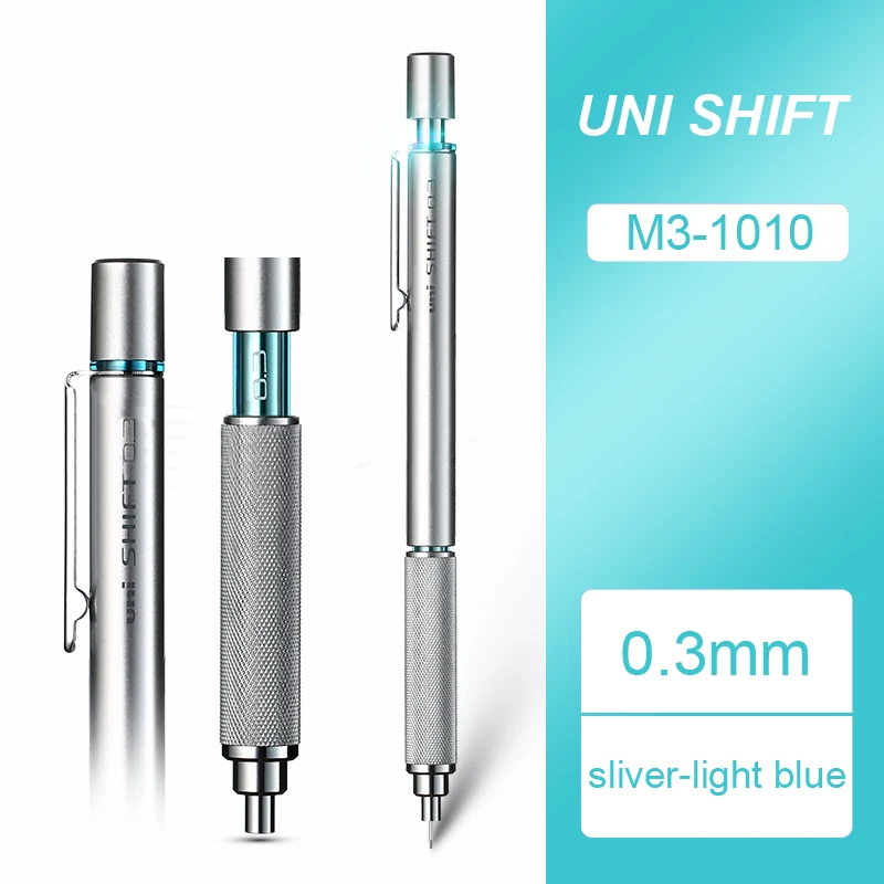 Mechanical Pencil Original Japan Uni SHIFT Pipe Lock Metal Pen M3