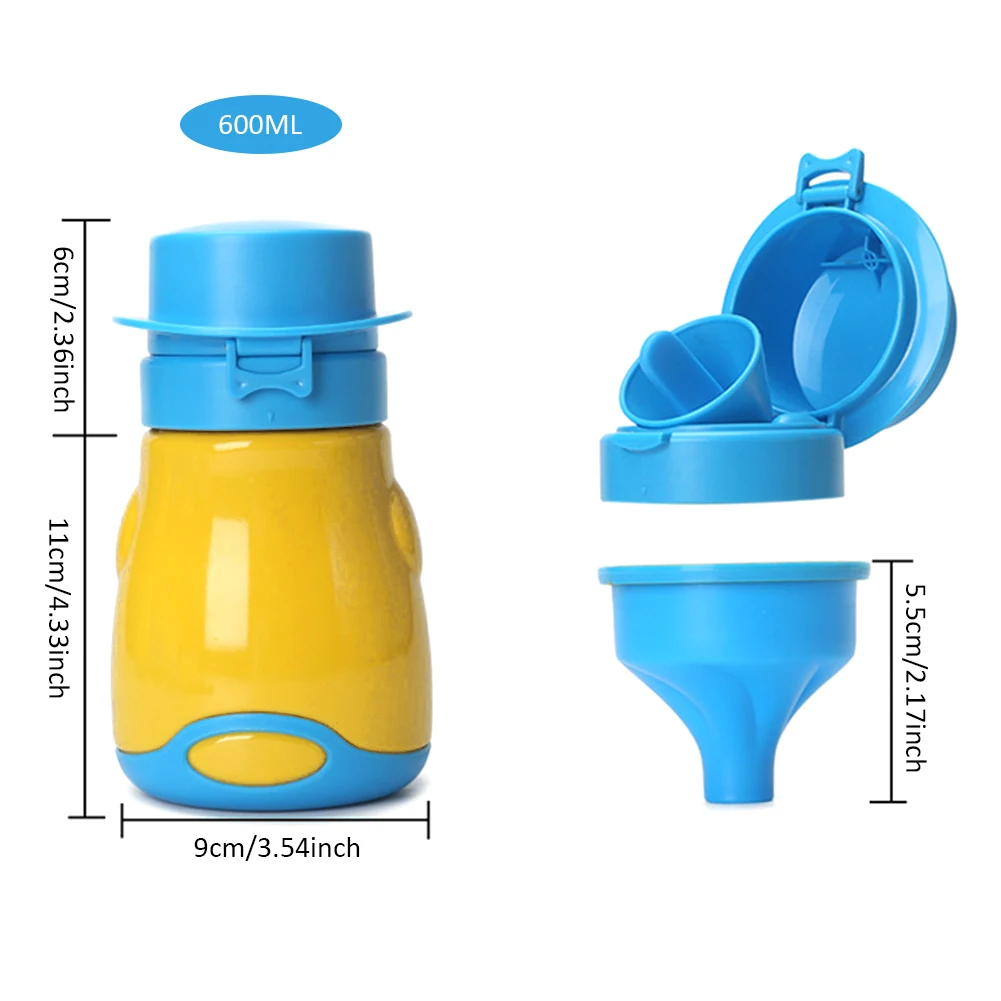 Portable Baby Hygiene Toilet Urinal Boys Pot Outdoor Car Travel Anti-leakage Potty Kids Convenient Toilet Training Potty