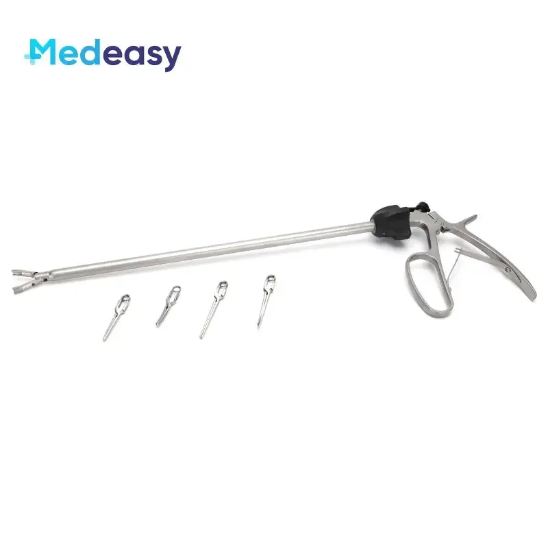 

Laparoscopic Bulldog Clip Applier Reusable Artery Vein Forceps