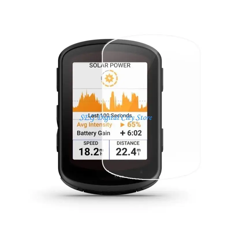 U75B Clear Tempered Glassfor 840/540 GPS STOPWATCE