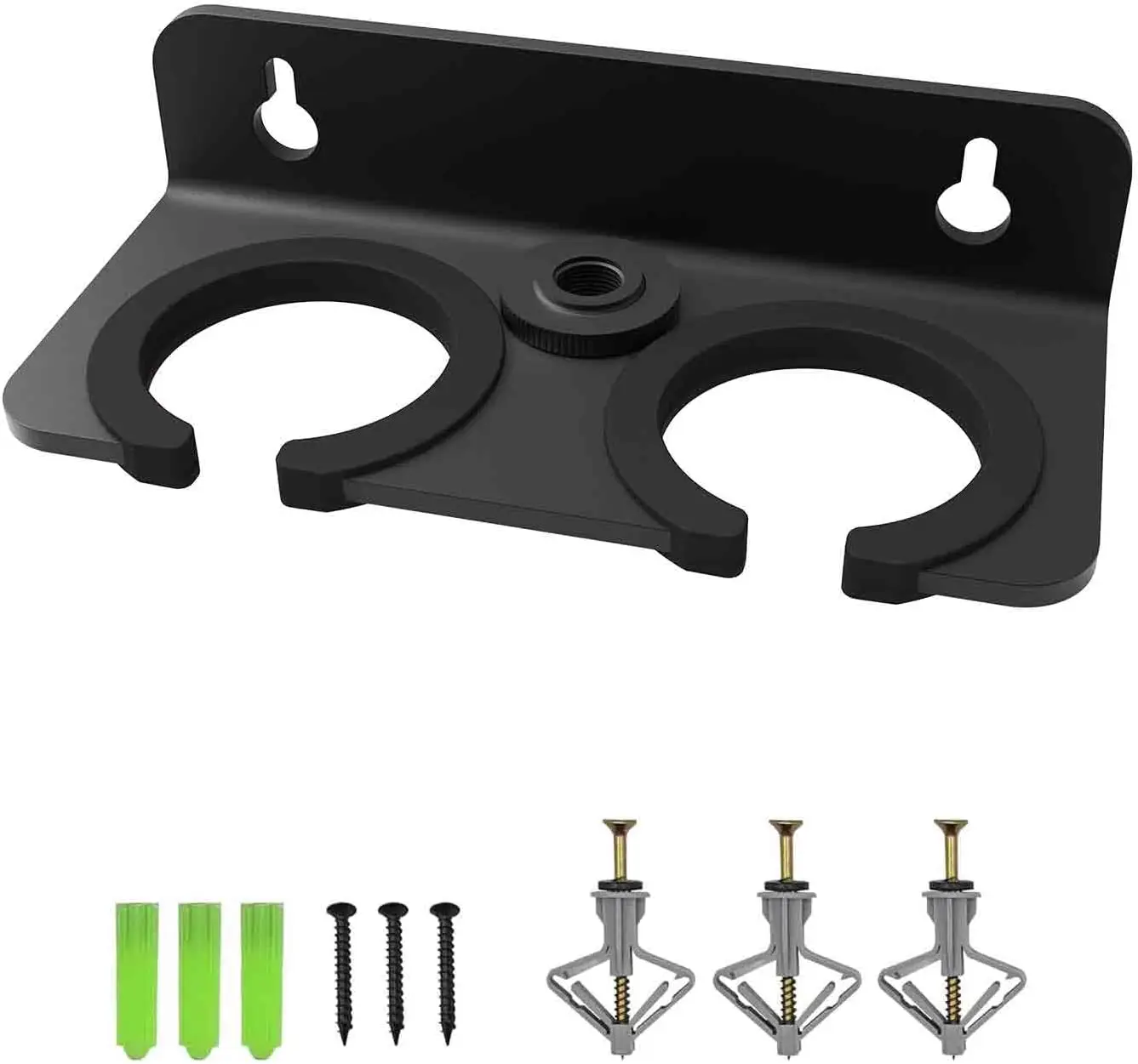 

Etour Multi Microphone Holder for Handheld Dynamic, Wired and Wireless Mics,Double Microphone Stand