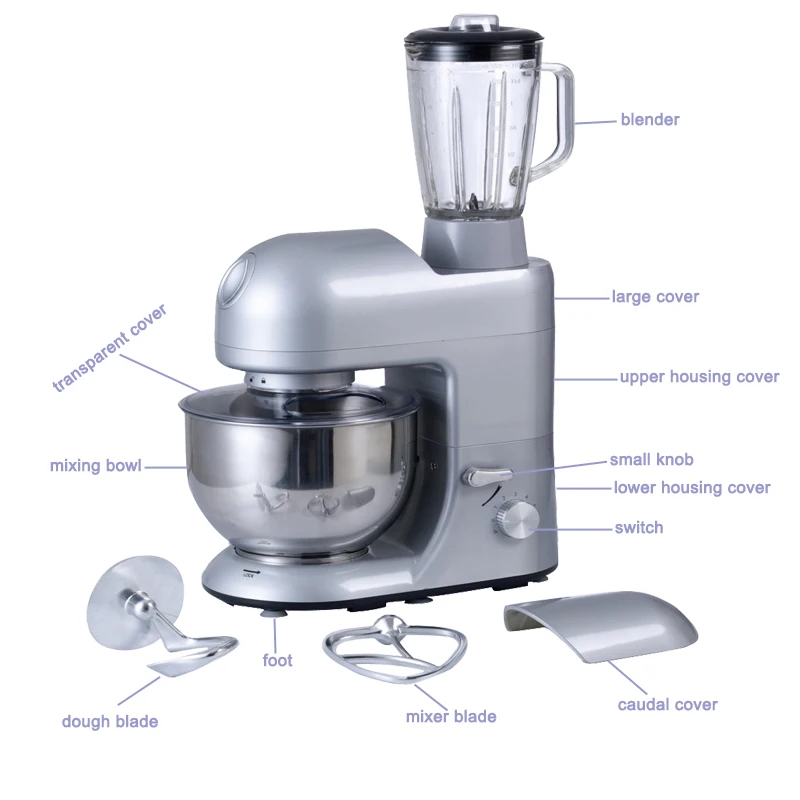 

2026 New ModelFood xer Kitchen Electric xer Flour Noodle Sausage Making Machines Simple xer Food Processor Manual Food