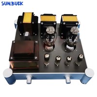 Sunbuck Handmade 6N2 6N6 5Z2P 300B Vacuum Tube Amplifier Single-ended 8 W 2.0 300B Vacuum Tube Power Amplifier HIFI Audio