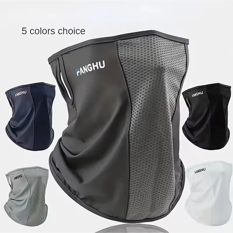 

Cycling Masks Headwear Bandana Head Wrap Face Scarf Mask Neck Balaclava Breathable Light Cool Wind Outdoor Hiking Ice Silk Mask
