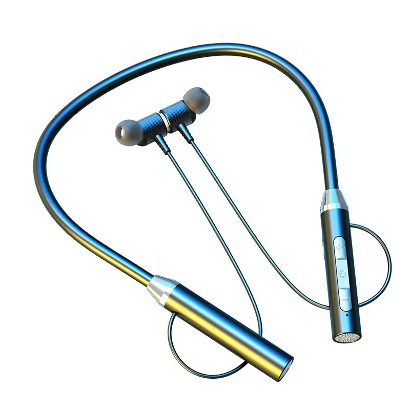 Wireless Headphone Fone Bluetooth 5.0 Neckband Earphones In Ear Hifi Stereo Sports Headset Halter Waterproof Magnetic Earbuds_voghion.com