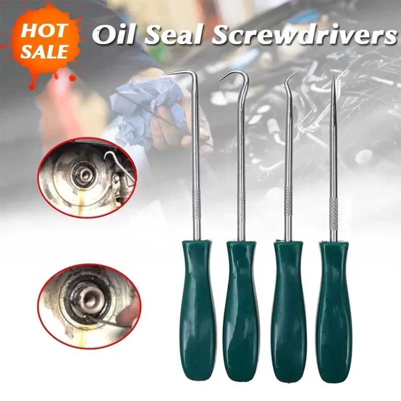 

Новый 4 шт./компл. набор отмычек и крючков, автомобильный сальник, уплотнительное кольцо, съемник прокладок, инструменты для отмычки, 135 мм