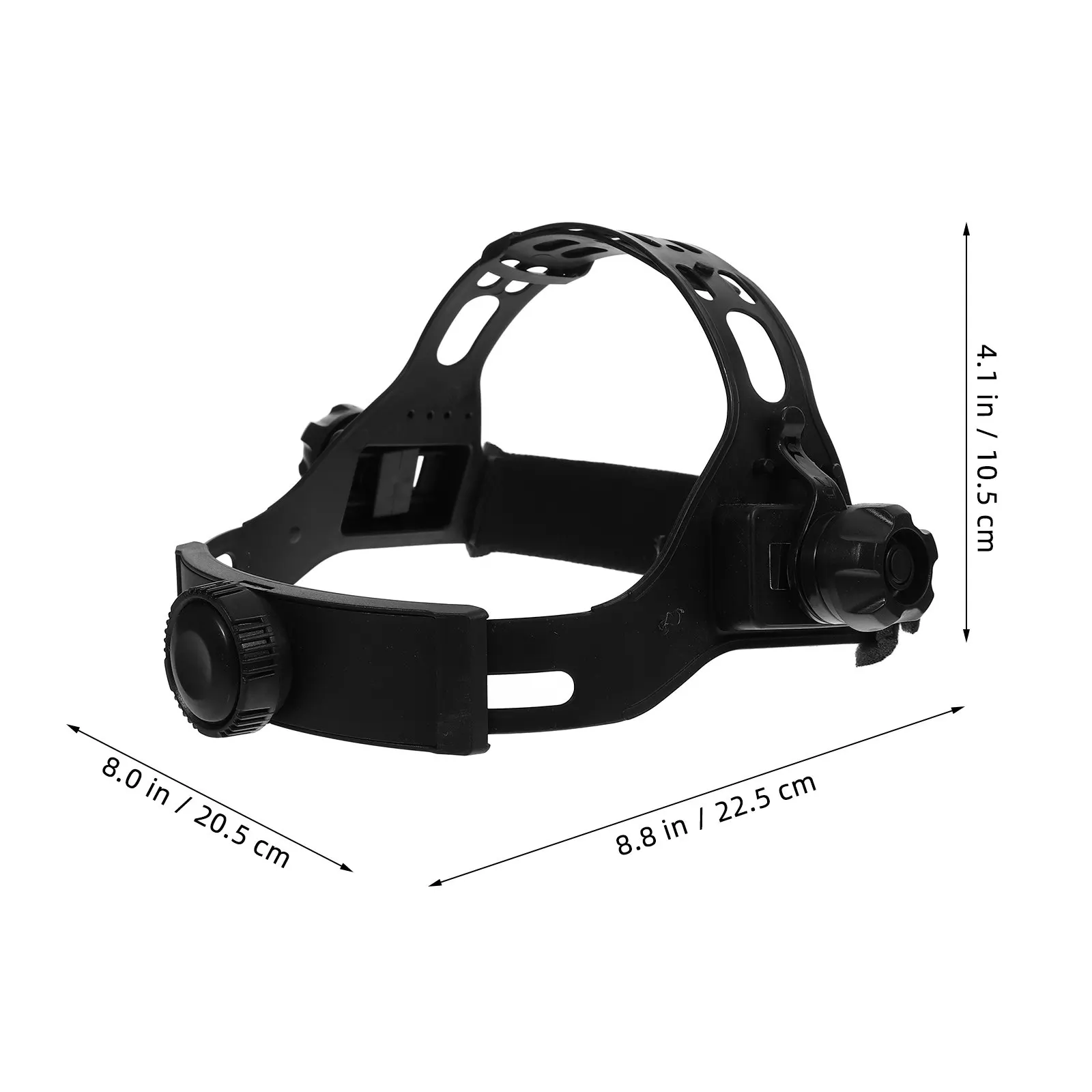 Welding Shield Headband Adjustable Comfort Fit Heavy-Duty Headgear Protection Against Metal Splashes Universal Fit