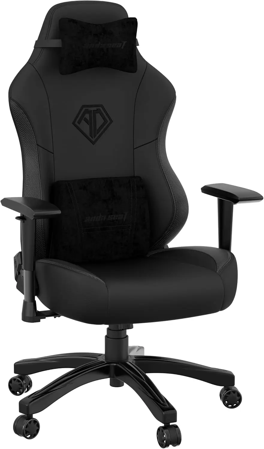 Adults - Large Wide Seat Gaming Chair with Lumbar Support, Comfortable Premium Video Gaming Seats