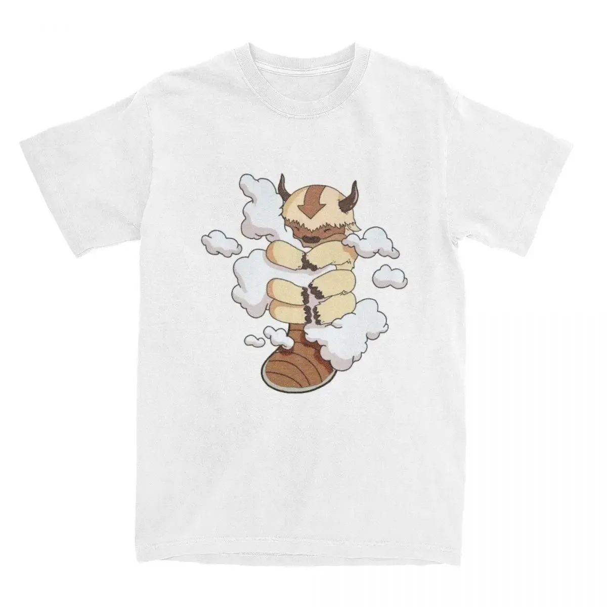 Appa Avatar The Last Airbender Apparel Shirt Men Women Novelty 100% Cotton All Seasons Cloth