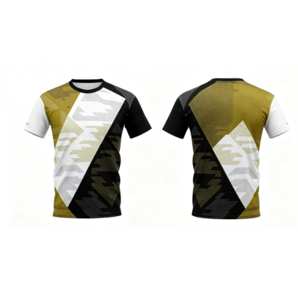 Summer fashionable sportswear, lightweight, quick-drying and breathable, unisex stylish sports fitness jersey