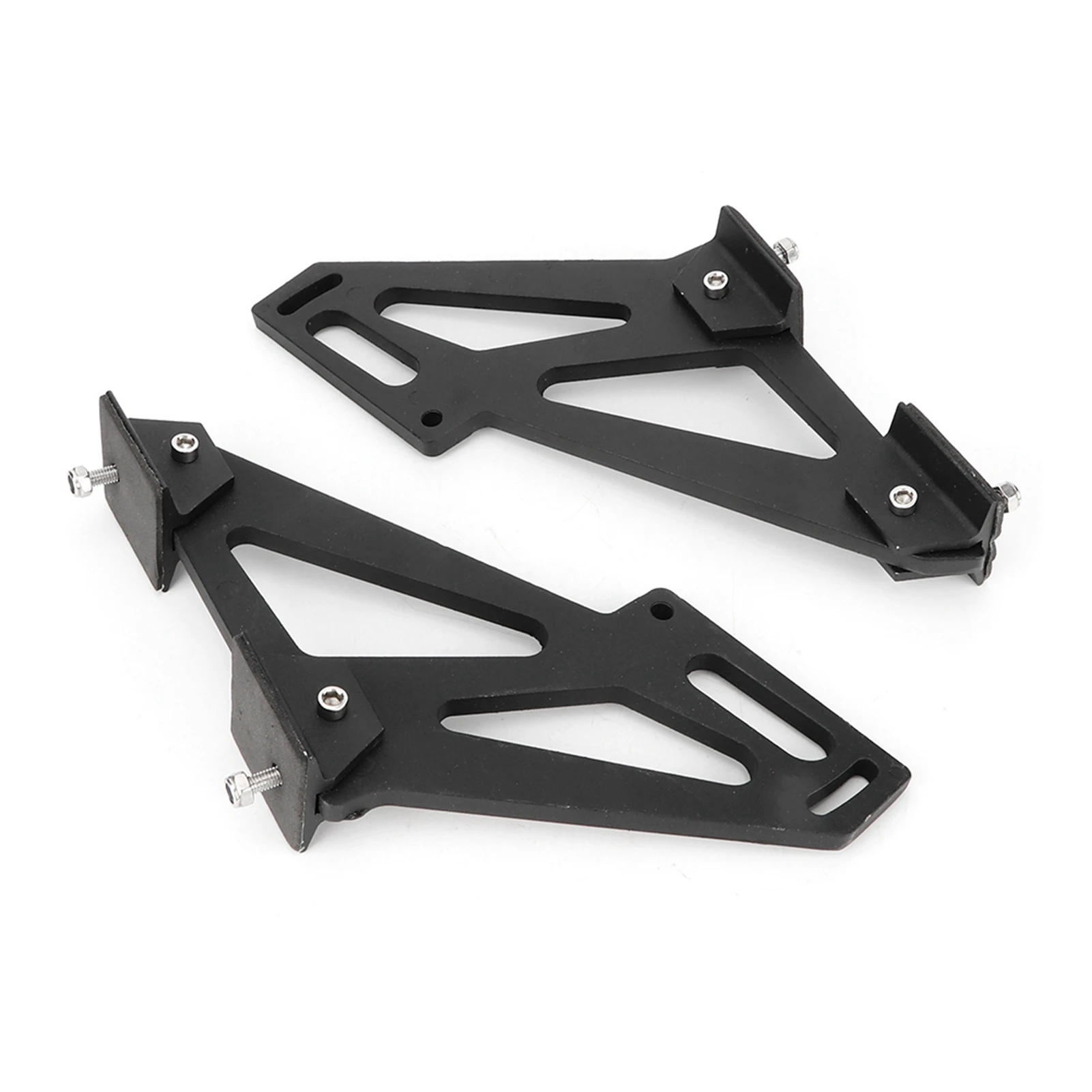 Rear Wing Legs Rear Wing Mount Brackets Universal Car CNC Aluminum Alloy Rear Wing Trunk Racing Tail Spoiler Legs Mount Brackets