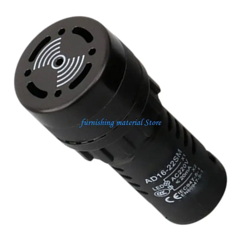 Y5GD Panel Mount Sound and Light Warning Device for Control Cabinets, Equipment Monitoring, and Electrical Inspection Work
