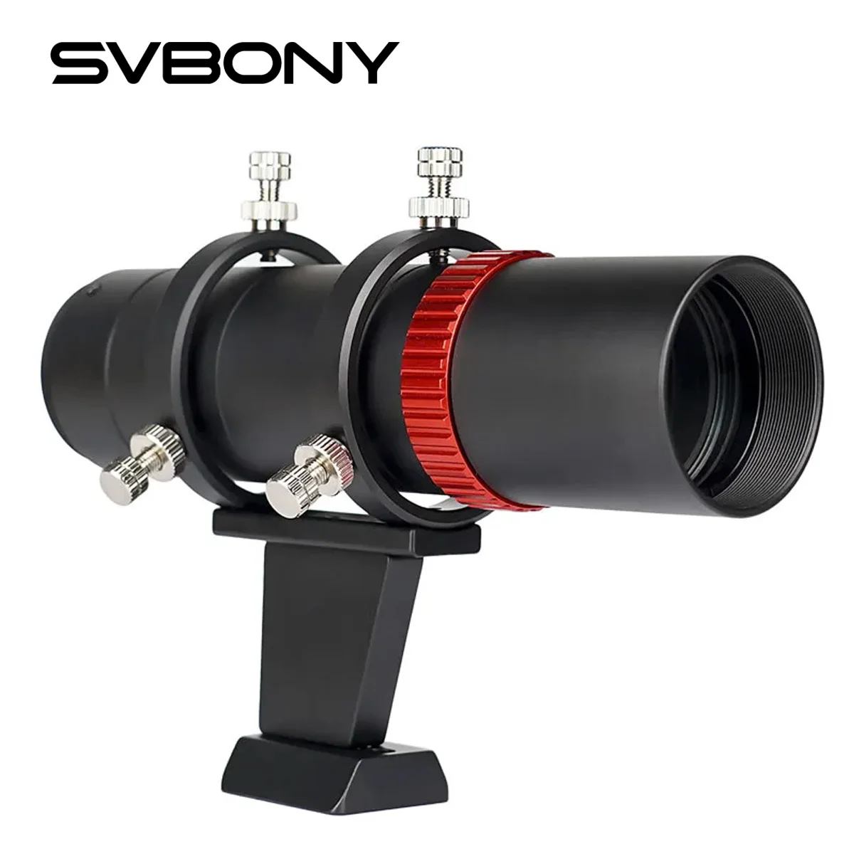 SVBONY SV165 Mini 40mm f/4 Guide Scope 1.25”&T2 for Deep Sky Photography, 6-point Guide Scope Rings, Aluminum Alloy CNC Machined