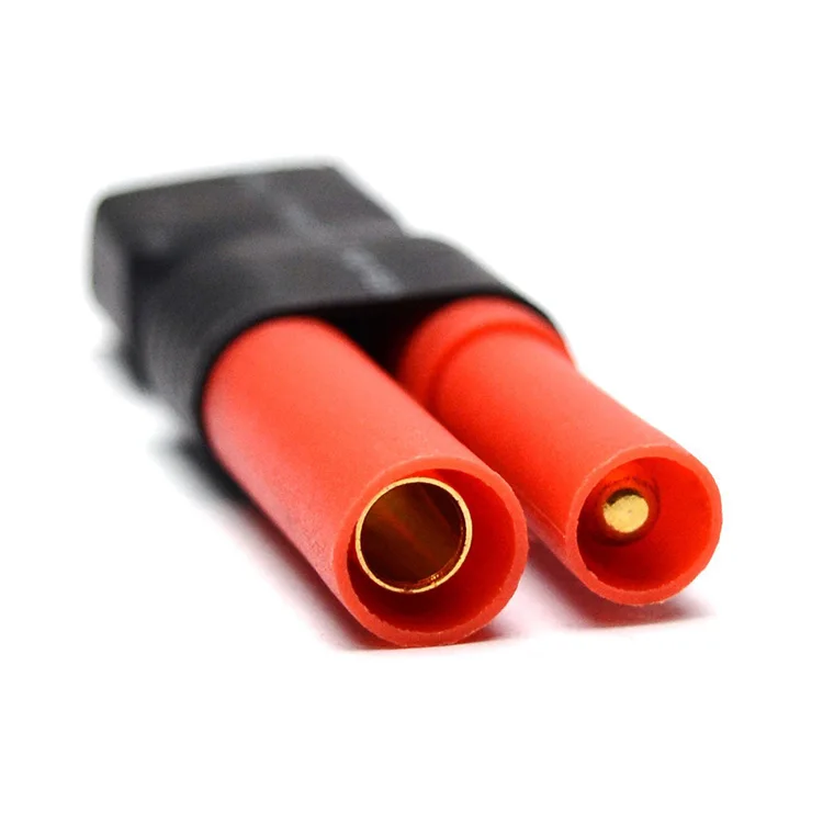 

50PCS HXT 4mm To Deans Female T Plug Adapter No Wire Connector For RC Drone Lipo Battery