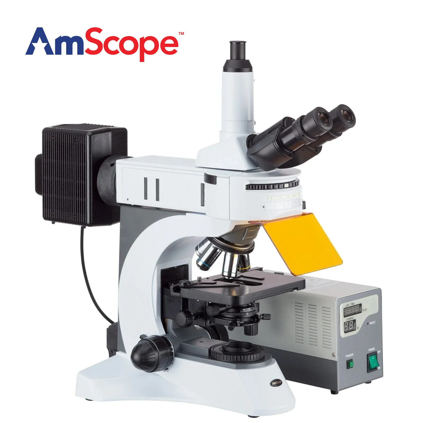 AmScope FM820 Series Epi-fluor - Amscope Microscope Compound 40X-1000X ulasan dan harga