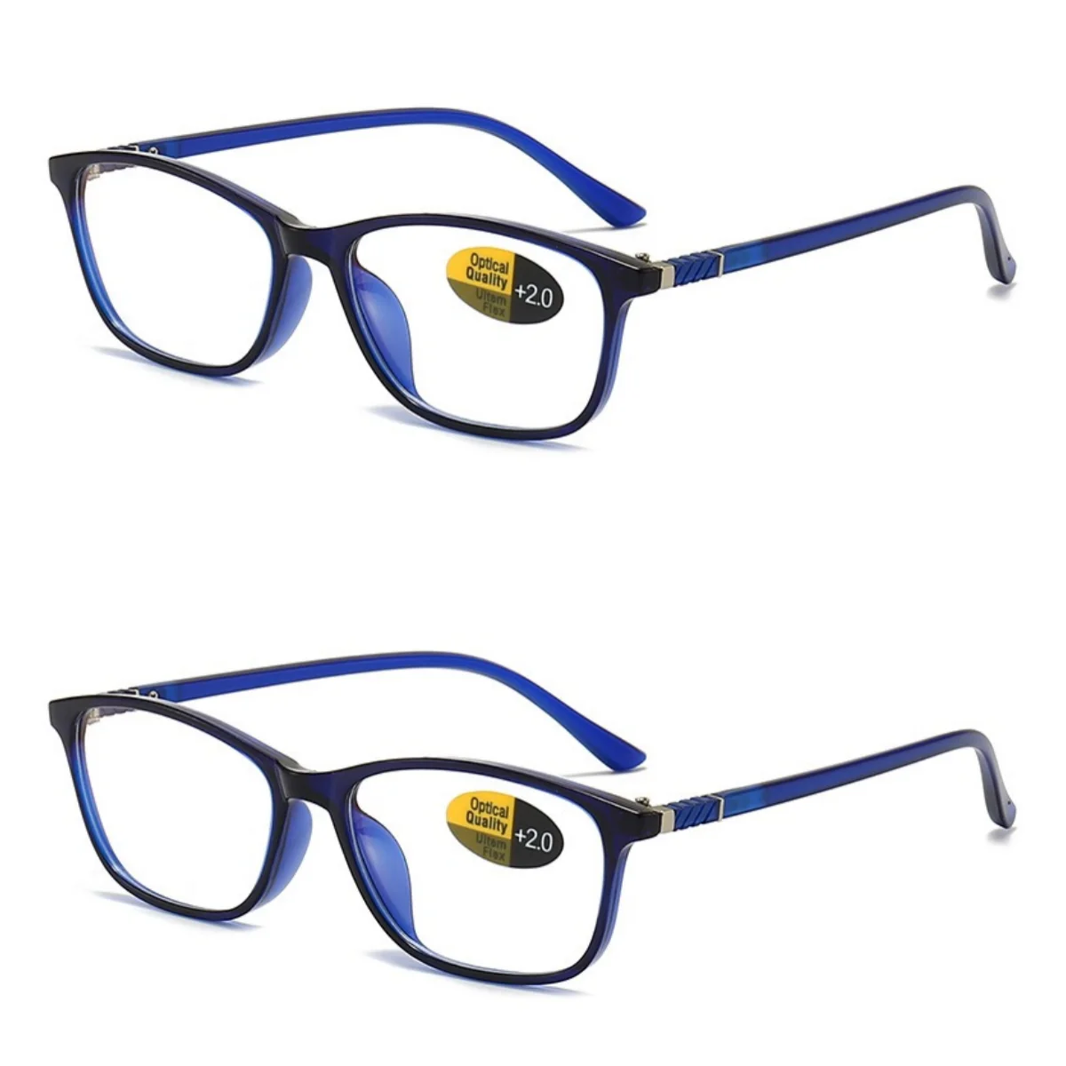 

2pcs Reading Glasses Retro Fashion Presbyopic Glasses Vintage Readers for Women +1.0 To +4.0