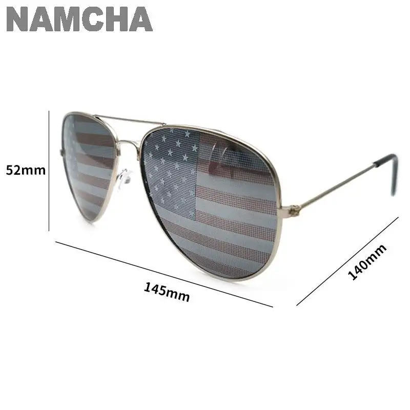 American Flag Sunglasses Men Women Holiday Eyewear USA Patriotic Party Glasses for 4th of July Independence Day 2024