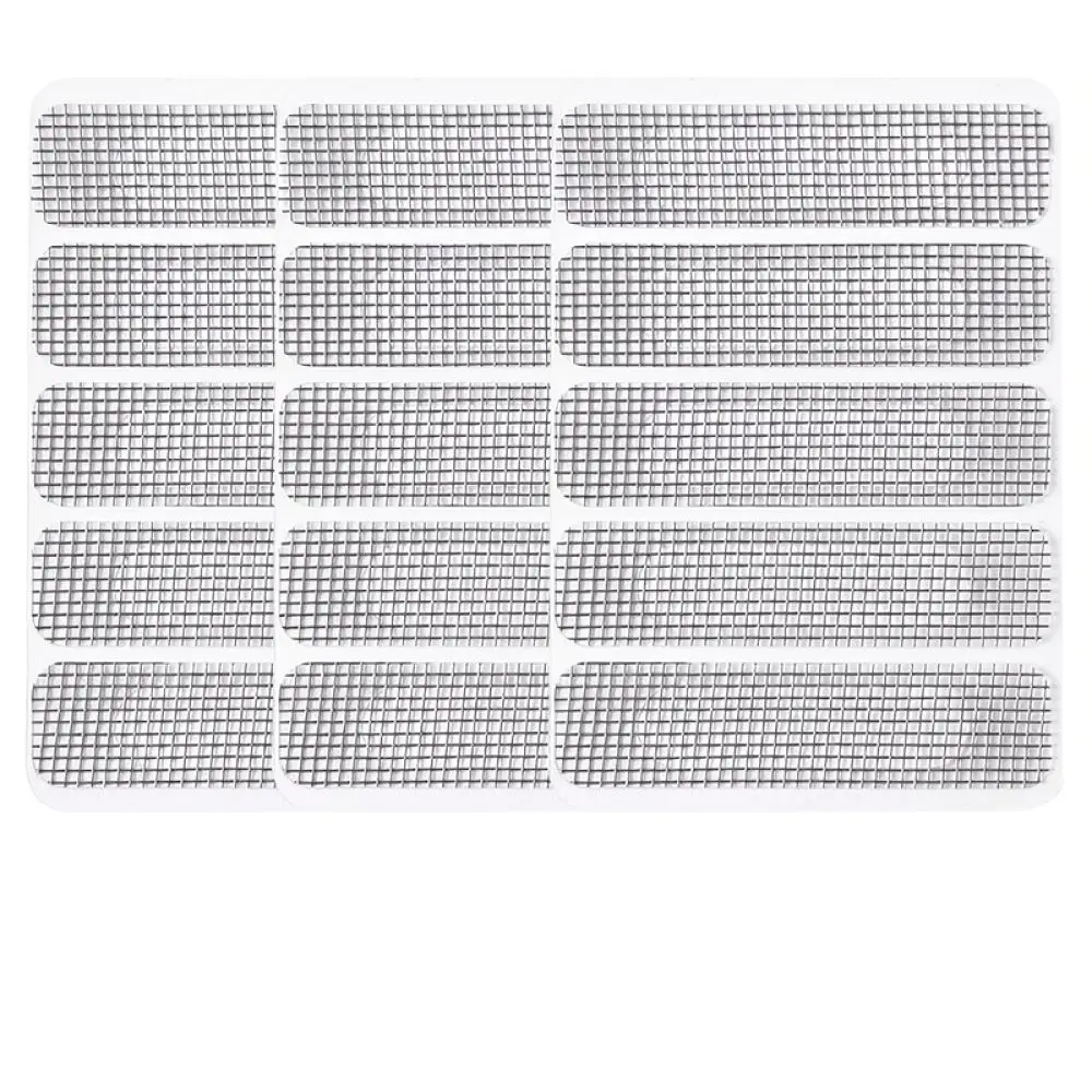 Screen Window Repair Patch Adhesive Mesh Tape Door Drainage Hole Anti Insect Net Protection Sticker Accessory