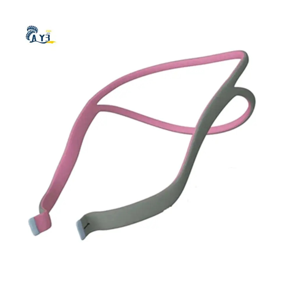 

AY03-Headgear CPAP Replacement For Resmed Airfit P10 Nasal Pillow CPAP Mask Straps Elastic Straps & Adjustment Clips