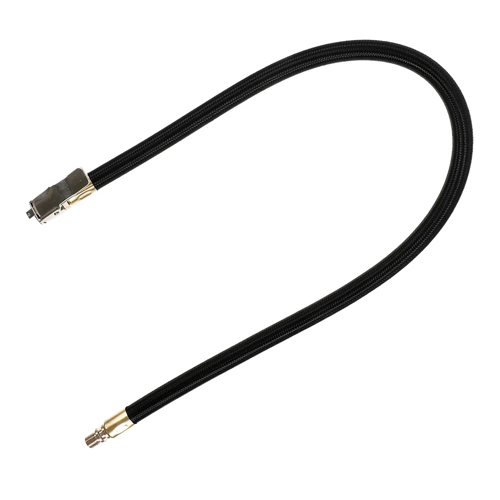 Inflator Hose Adapter Car Tire Inflation Extension Tube Quick Connect Air Chuck Efficient Quick Inflation Time Saving Effortless