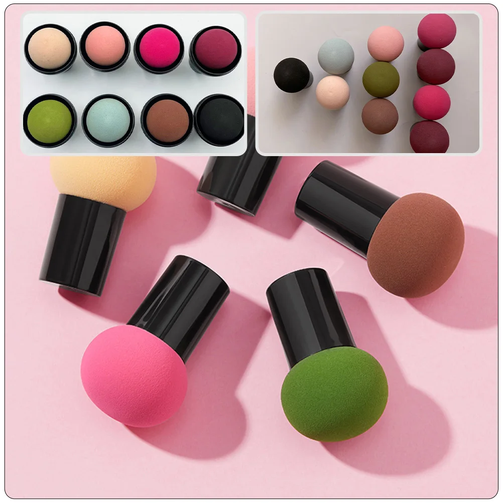 10 set soffio per trucco per donna frullatore per fondotinta in spugna morbida senza lattice comodo accessorio portatile facile da pulire