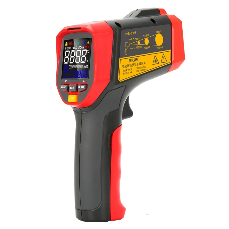 UNI-T Industrial Non Contact Infrared Laser Thermometer Temperature Measurement UT303C+ infrared thermometer