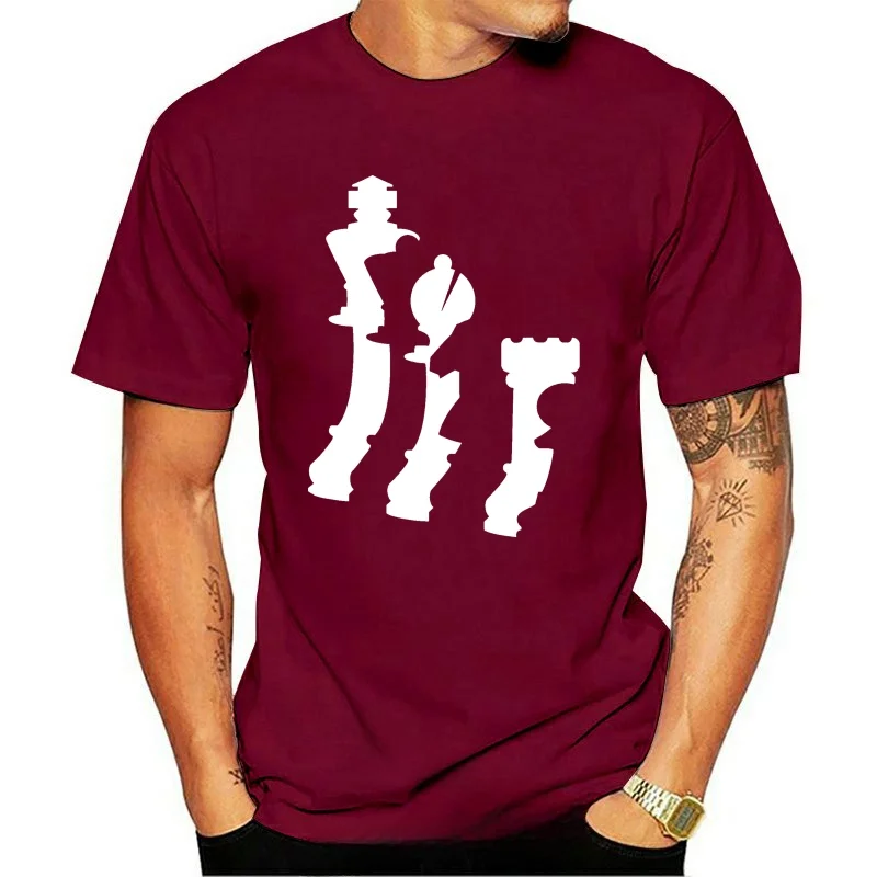 قطع شطرنج للرجال ، قميص كلاسيكي ، رسومات لمحبي اللاعبين ، كبير الحجم ، وصل حديثًا ، كلاسيكي ومضحك ، أنيمي ، تخفيضات كبيرة ، #1
