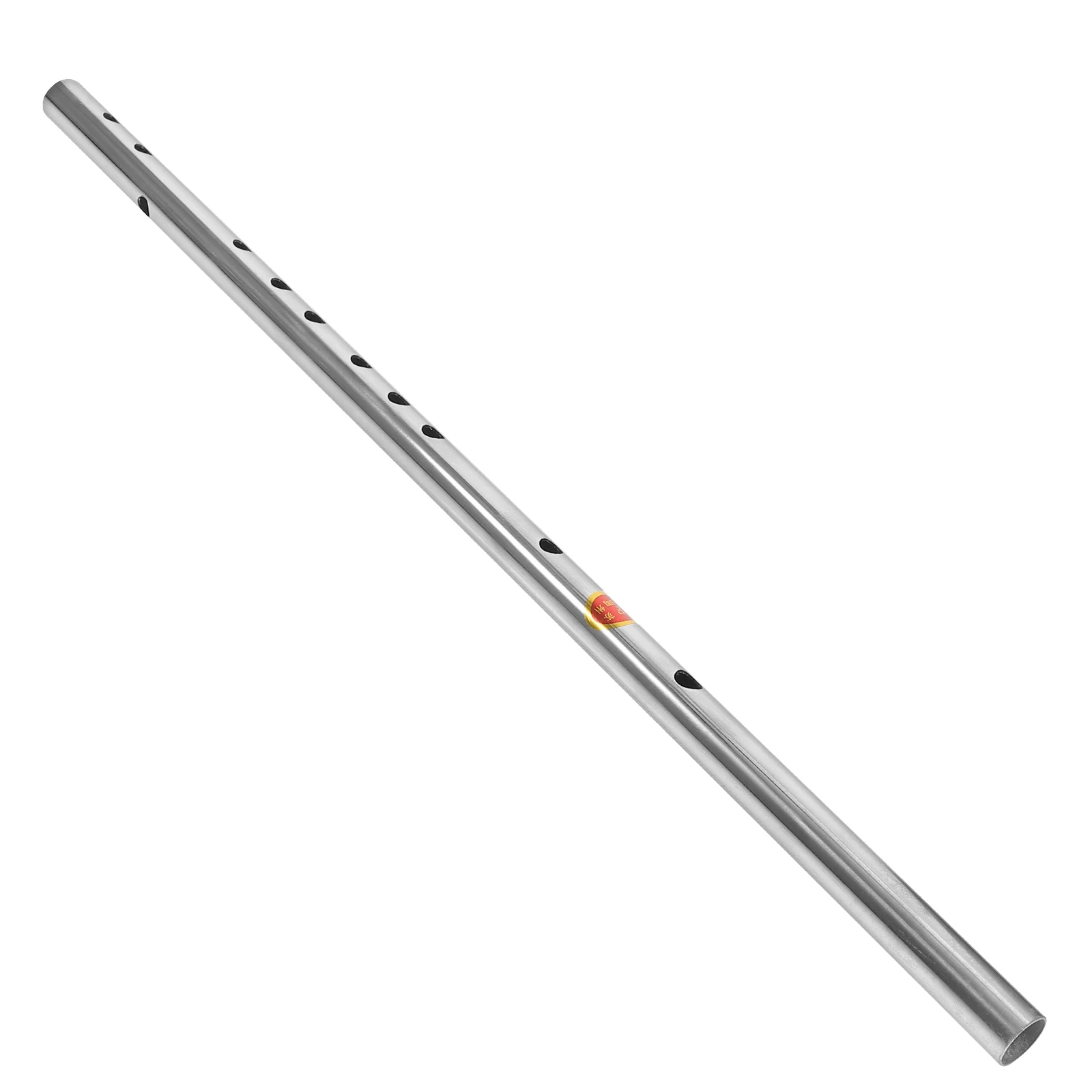 

Stainless Steel Flute Anti-cracking Mildew-proof Precise Tone Holes Portable Beginners Students Long-lasting Durable Glossy