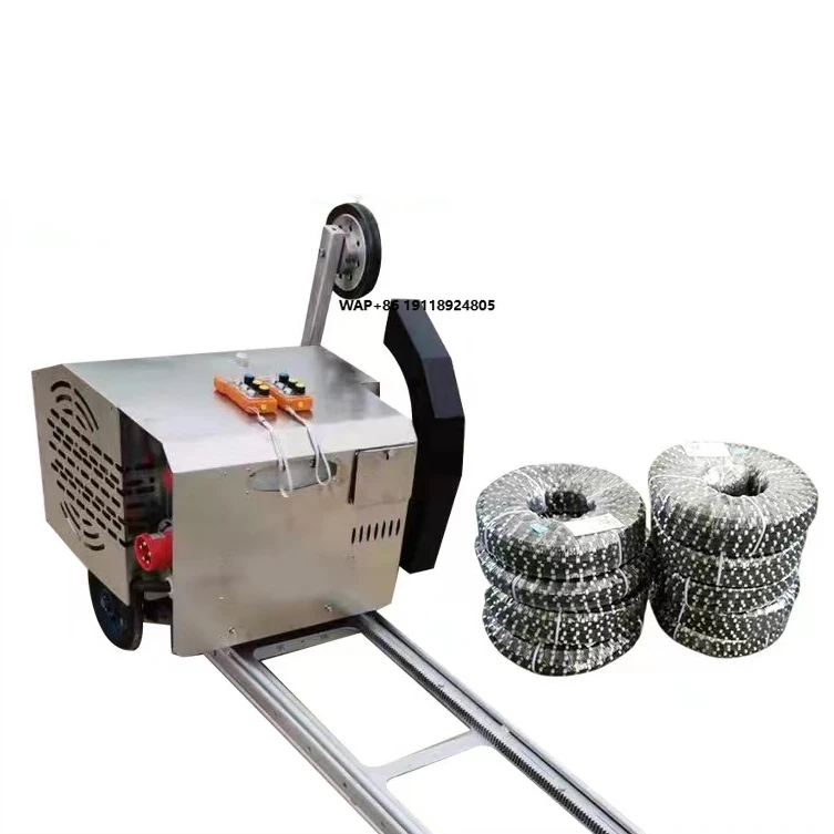 Automatic Granite Diamond Wire Saw Cutting Machine Price Horizontal Mini Diamond Wire Saw Stone Concrete Marble Cutter