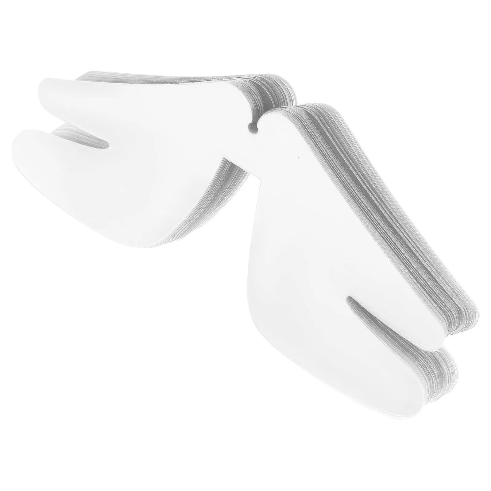 100pcs Butterfly Collar Shirt Collar Supports For Men Long-Lasting Durable Dress Shirt Inserts Shaper