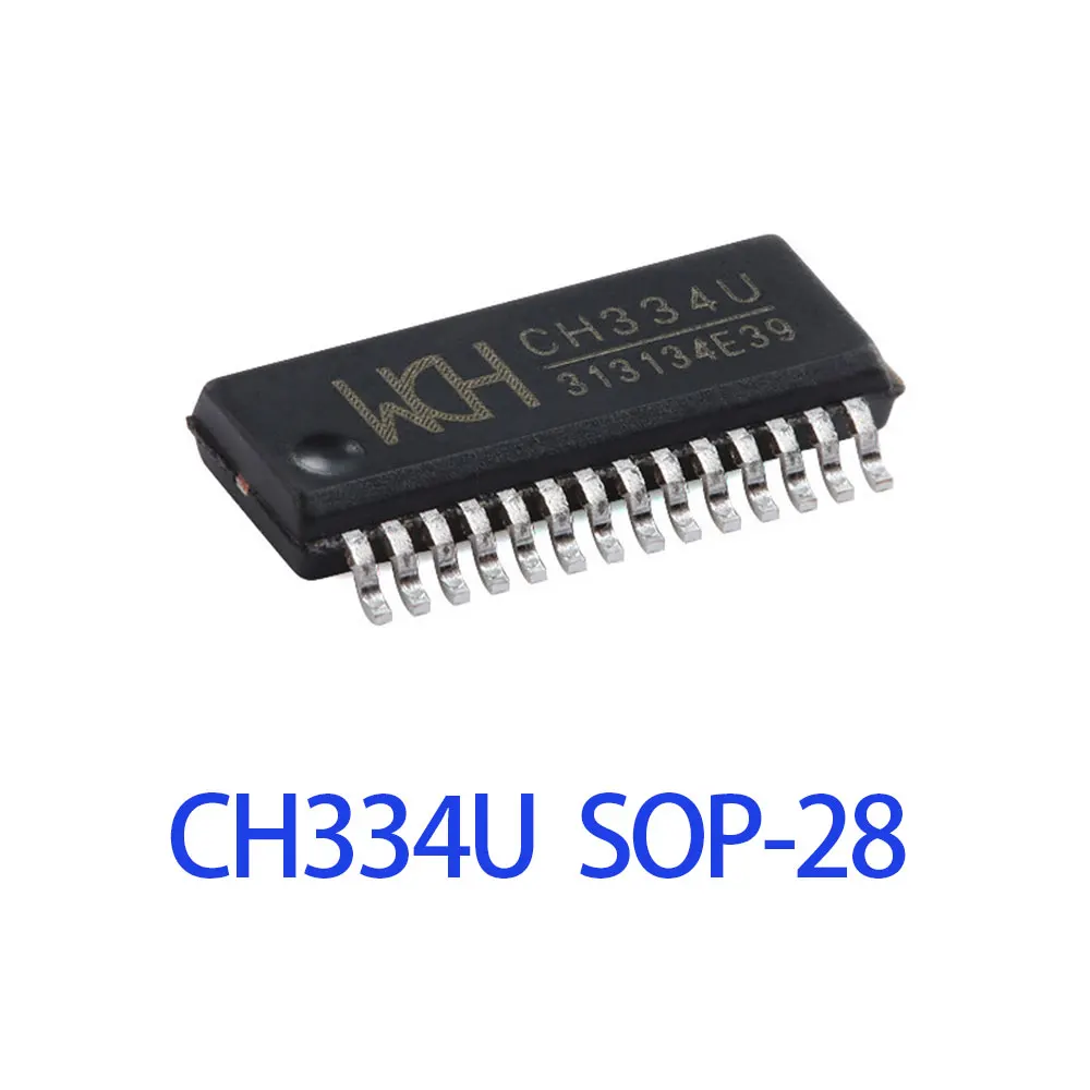 10PCS CH334U CH334 SOP28 QSOP-28 IC Chip