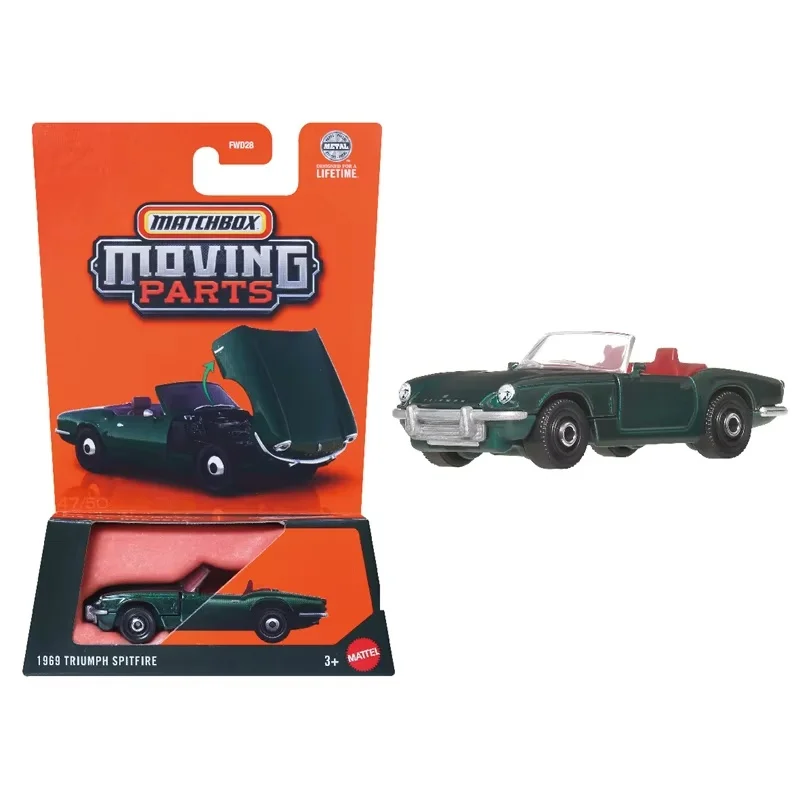 Matchbox Car 1/64 Scale Audi Rs 6 Avant 2024 Model Toy Moving Parts Polestar Triumph Spitfire Collectible Vehicle Birthday Toys