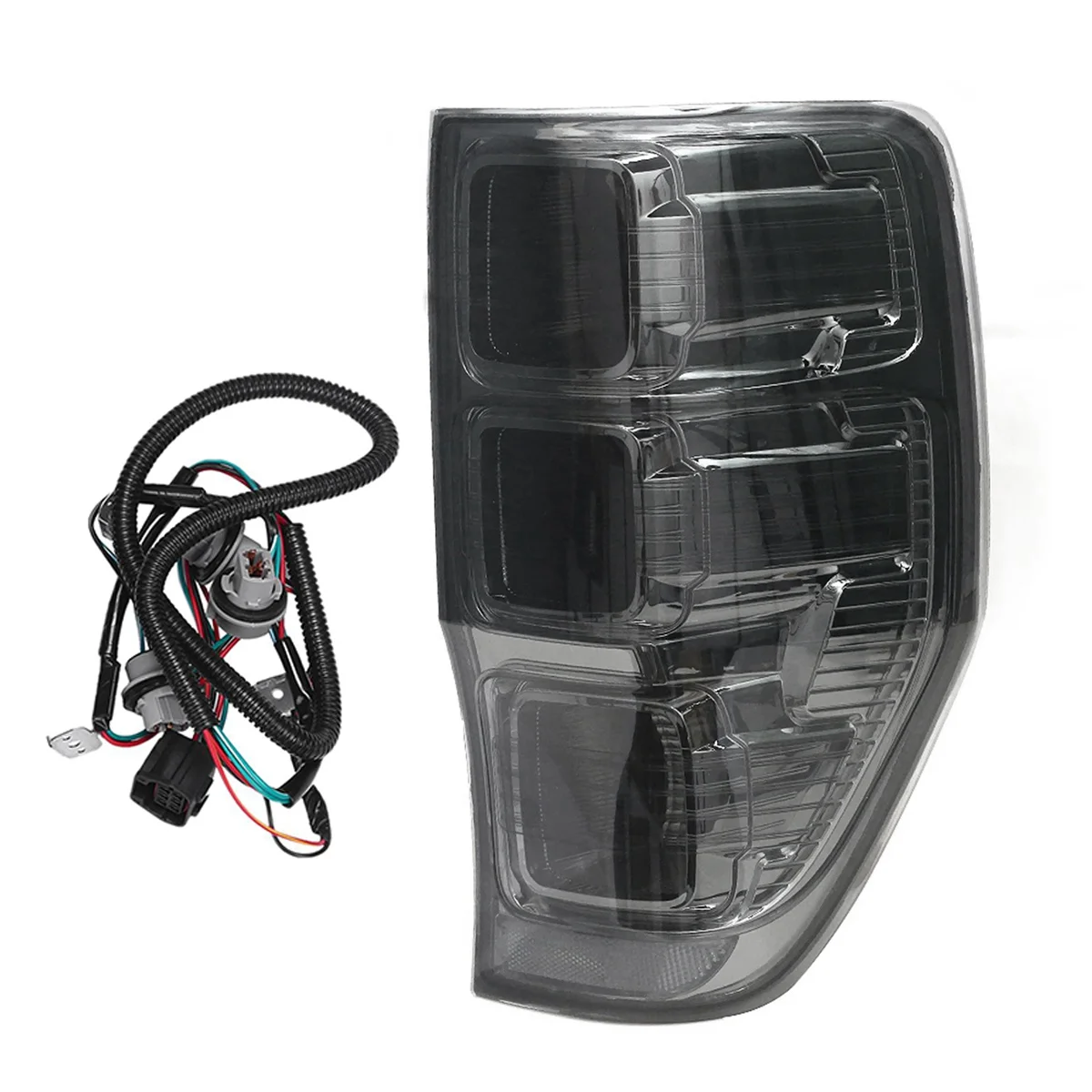 Right Rear Tail Light Stop Brake Lamp for Ford Ranger Ute PX XL XLS XLT 2011-2020 Signal Lighting with Wire Without Bulb