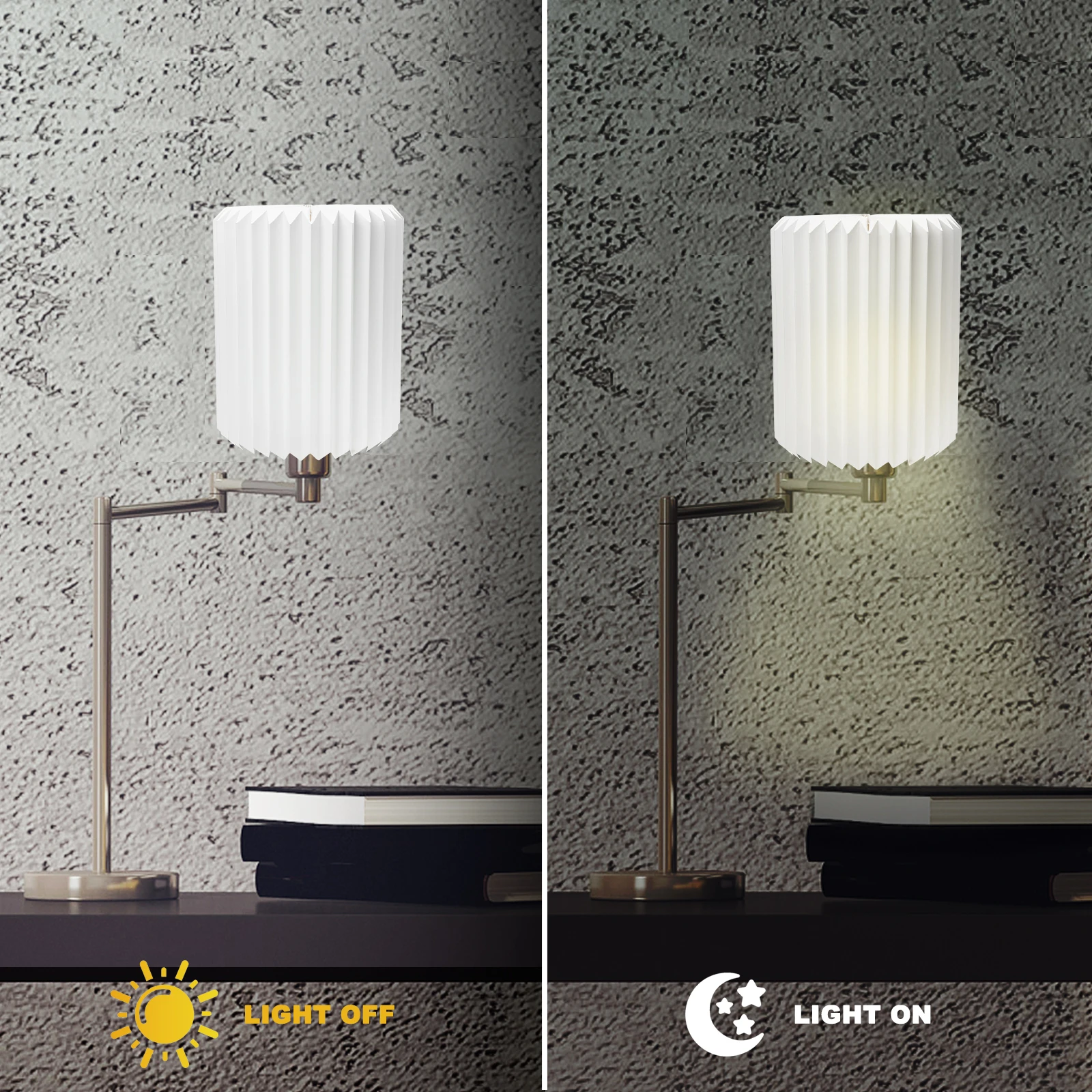 

Creative Folding Paper Lampshade Origami Lantern Hanging Lamp Cover Home Bar Paper Light Decor Folding Origami Lampshade