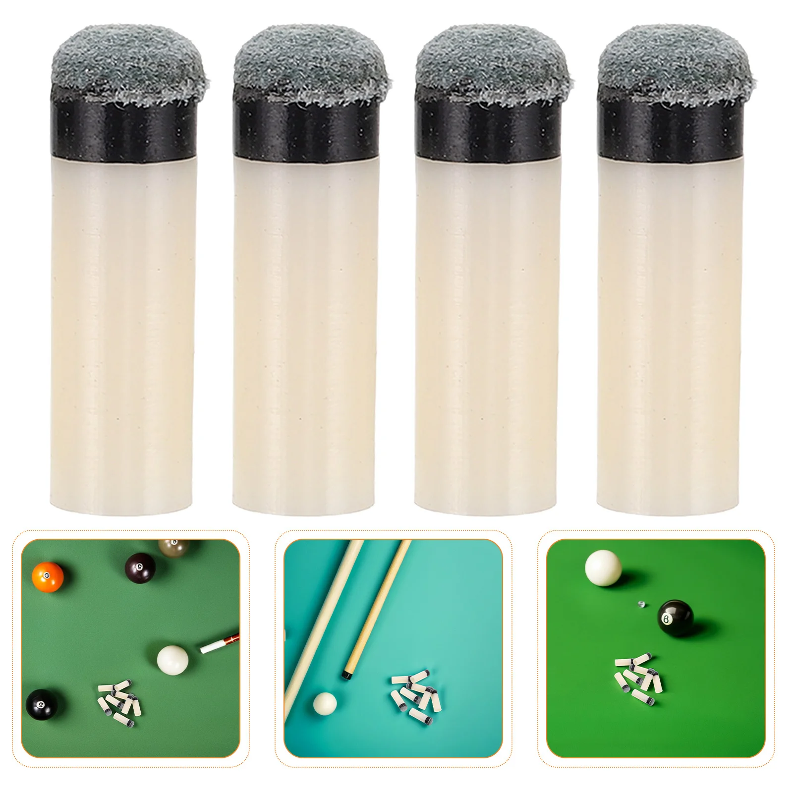 

Billiard Cue Stick Replacement Tip Tips Kit Supplies Screws Pool Parts Accessories